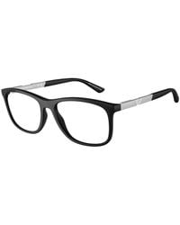 Emporio Armani - Ea3247 5001 Optical Frames Injected Pillow Normal - Lyst