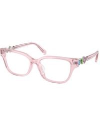Swarovski - Sk2049D 3001 Optical Frames Acetate Pillow Normal - Lyst
