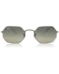 Ray-Ban - Rb3556n Octagonal 004/71 Sunglasses Grey - Lyst