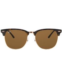 Ray-Ban - Ray-Ban Rb3016F Clubmaster Asian Fit 130933 - Lyst