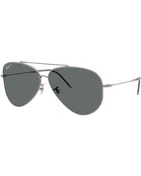 Ray-Ban - Ray-Ban Rbr0101S Aviator Reverse Polarized 004/81 - Lyst