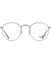 Ray-Ban - Ray-Ban Rx3447V Round Metal 2620 - Lyst