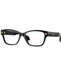 Versace - Ve3392 Gb1 Optical Frames Acetate Transparent Cat Eye Normal - Lyst