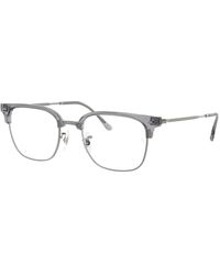 Ray-Ban - Ray-Ban Rx7216F New Clubmaster Asian Fit 8470 - Lyst