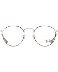 Ray-Ban - Ray-Ban Rx3447V Round Metal 3194 - Lyst