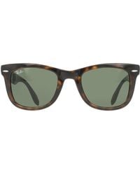 Ray-Ban - Ray-Ban Rb4105 Folding Wayfarer 710/31 - Lyst