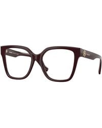Burberry - Be2443 4203 Optical Frames Acetate Squared Normal - Lyst
