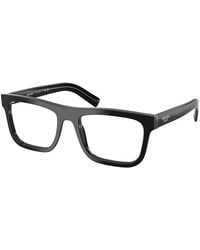 Prada - Pr C03V 17N1O1 Optical Frames Acetate Pillow Normal - Lyst