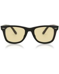 Ray-Ban - Rb2140f Original Wayfarer Asian Fit 901/r6 Sunglasses - Lyst