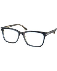Prada - Pr 14Wv Zxh1O1 Optical Frames Acetate Squared Normal - Lyst