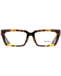 Miu Miu - Mu04Xvf Asian Fit Vau1O1 - Lyst