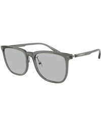 Emporio Armani - Ea4255D 502987 Sunglasses Injected Geometric Normal - Lyst