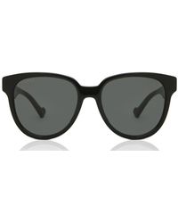 Gucci - 53mm Round Oval Panthos Sunglasses - Lyst