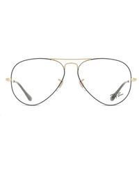 Ray-Ban - Ray-Ban Rx6489 Aviator 3175 - Lyst