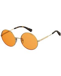 Polaroid Sunglasses PLD 4061//S J5G LA Gold Brown Gradient Polarized