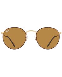 Ray-Ban - Ray-Ban Rb3447 Round Metal 927533 - Lyst
