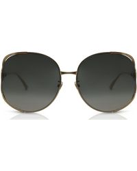 63mm open temple sunglasses gucci