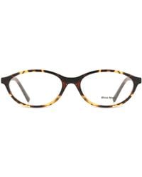 Miu Miu - Mu09Xvf Asian Fit Vau1O1 - Lyst