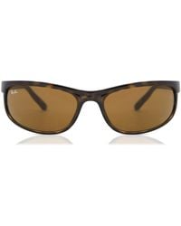 Ray Ban Rb27 Predator 2 Rectangular Sunglasses In Black For Men Lyst