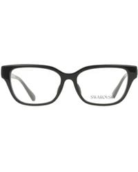 Swarovski - Sk2049D 1001 Optical Frames Acetate Pillow Normal - Lyst