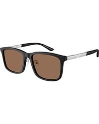Emporio Armani - Ea4241D 500173 Sunglasses Acetate Squared Normal - Lyst