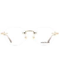 Montblanc - Mb0403O Asian Fit 001 - Lyst
