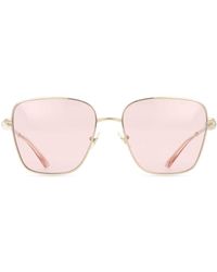 Jimmy Choo - Jc4005Hb 3006/5 Sunglasses Metal Pillow Normal - Lyst