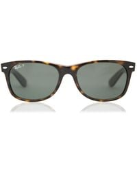 Ray-Ban - Rb2132 New Wayfarer Polarized 902/58 Sunglasses - Lyst
