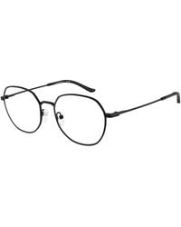 Emporio Armani - Ea1174D 3001 Optical Frames Metal Round Normal - Lyst