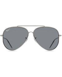 Ray-Ban - Ray-Ban Rbr0101S Aviator Reverse Polarized 004/81 - Lyst