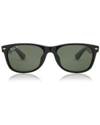 Ray-Ban - Rb2132f New Wayfarer Asian Fit Polarized 901/58 Sunglasses - Lyst