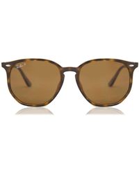 Ray-Ban - Ray-Ban Rb4306F Asian Fit Polarized 710/83 - Lyst