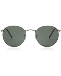 Ray-Ban - Ray-Ban Rb3447 Round Metal 029 - Lyst