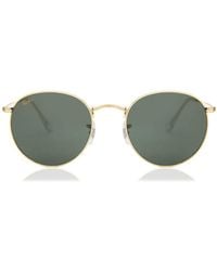 Ray-Ban - Ray-Ban Rb3447 Round Metal 919631 - Lyst