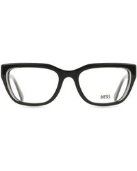 DIESEL - Dl4003 2001 Optical Frames Acetate Squared Normal - Lyst