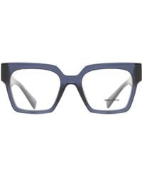 Miu Miu - Mu 04Uv 08Q1O1 Optical Frames Acetate Squared Normal - Lyst