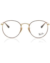 Ray-Ban - Ray-Ban Rx3447V Round Metal 2945 - Lyst