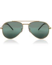 Ray-Ban - Ray-Ban Rb3625 New Aviator Polarized 9196G6 - Lyst