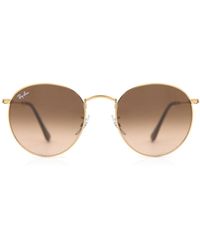 Ray-Ban - Rb3447 Round Metal 9001a5 Gold - Lyst
