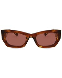 Miu Miu - Mu 09Ws 11Q08S Sunglasses Acetate Squared Normal - Lyst