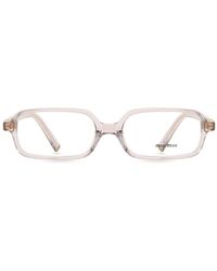 Miu Miu - Mu 01Yv 12W1O1 Optical Frames Acetate Squared Normal - Lyst