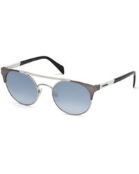 Genuine Diesel Sunglasses Women Gray DL0124 with Leather Case