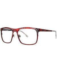 Jhane Barnes - Skew Lines Brick/Gunmetal - Lyst
