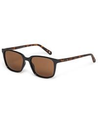 Ted Baker - Tb1529 Farley 001 Sunglasses Black Size 53 - Lyst