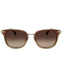 Rag & Bone - 52Mm Polarized Square Sunglasses - Lyst
