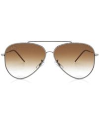 Ray-Ban - Ray-Ban Rbr0101S Aviator Reverse 004/Cb - Lyst