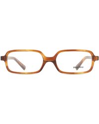 Miu Miu - Mu 01Yv 26E1O1 Optical Frames Acetate Squared Normal - Lyst