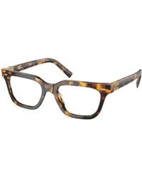 Miu Miu - Mu 07Xv Vau1O1 Optical Frames Acetate Squared Normal - Lyst