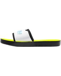 fenty neon slides