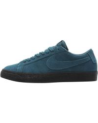 nike blazer blauw